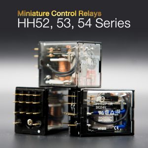 Miniature Control Relays:HH52,53,54 series