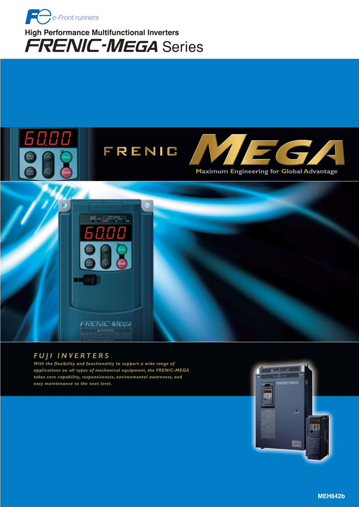 FRENIC Mega Catalog Cover