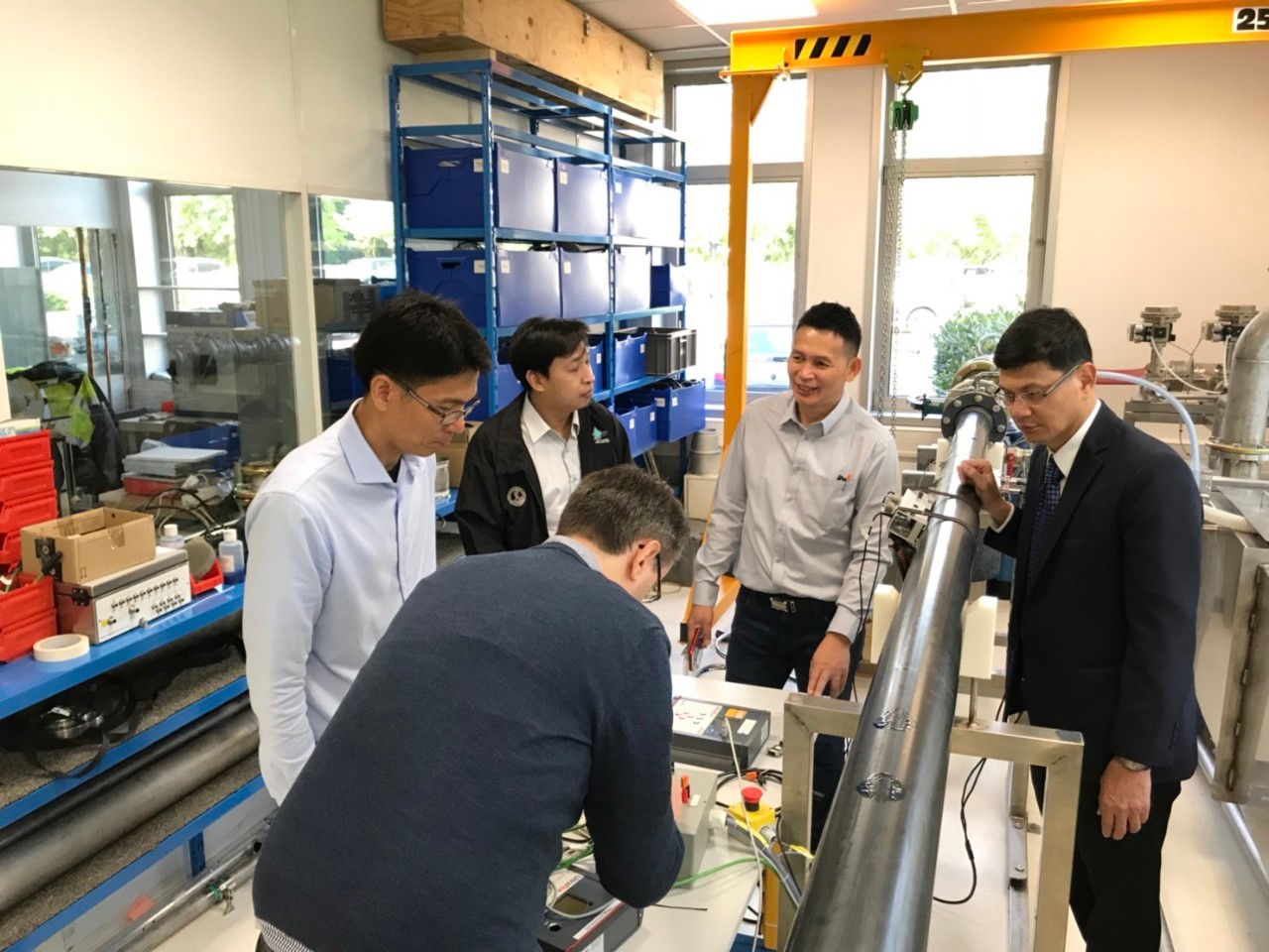 โครงการ Factory Acceptance Test โรงงานผู้ผลิต Ultra Flux