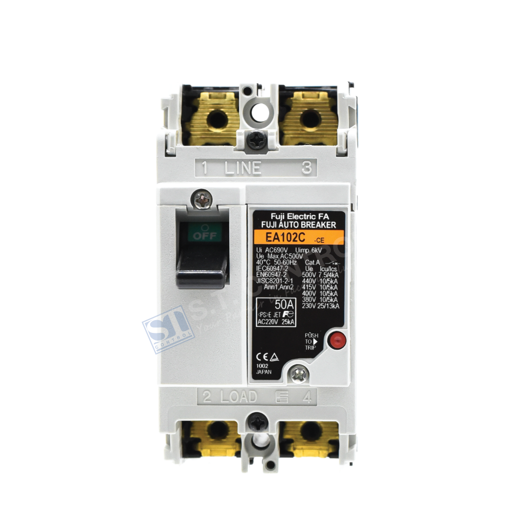 Molded Case Circuit Breakers : EA102C-CE-2P 050