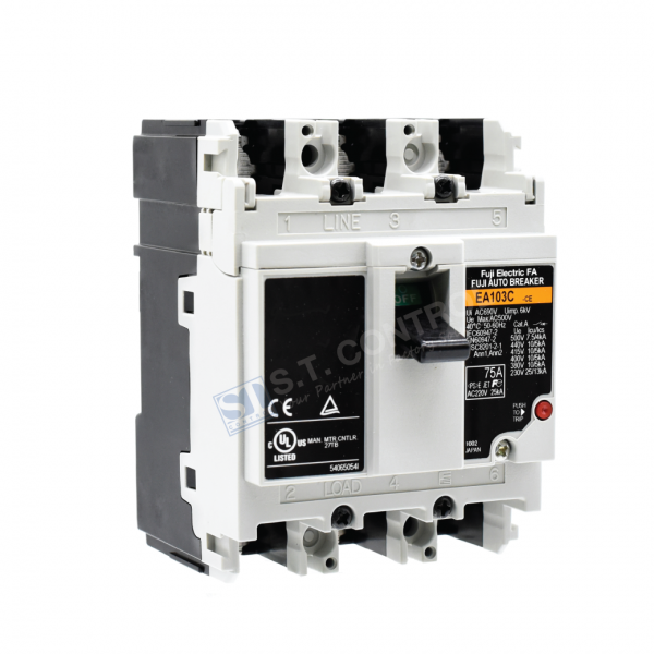 Molded Case Circuit Breakers : EA103C-CE-3P 075