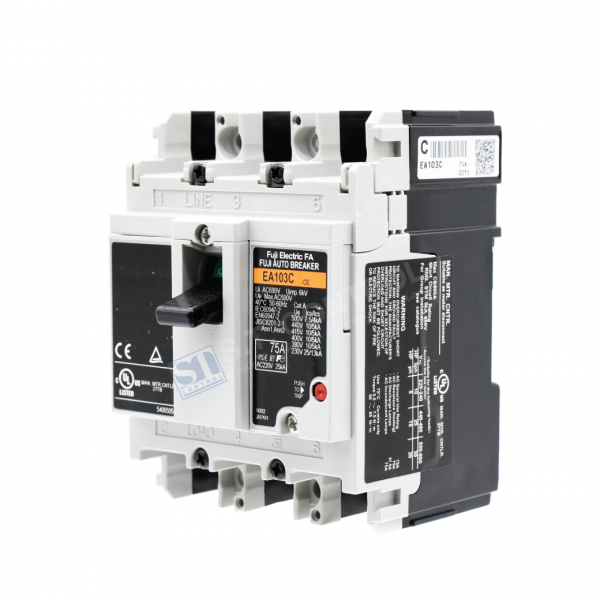 Molded Case Circuit Breakers : EA103C-CE-3P 075
