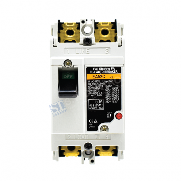 Molded Case Circuit Breakers : EA52C-CE-2P 050