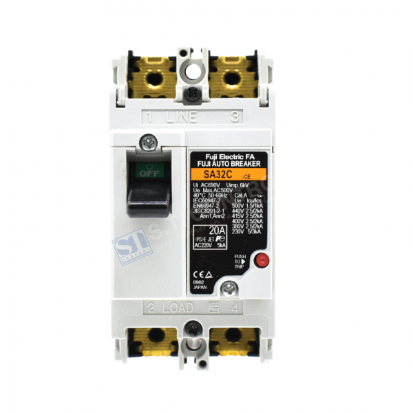 Molded Case Circuit Breakers : SA32C-CE-2P 020