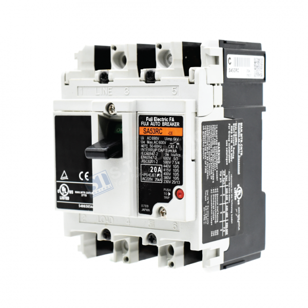 Molded Case Circuit Breakers : SA53RC-CE-3P 020