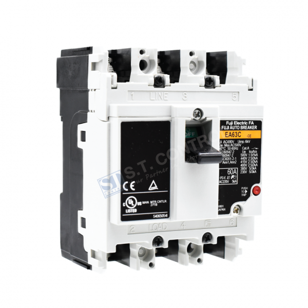 Molded Case Circuit Breakers : EA63C-CE-3P 060