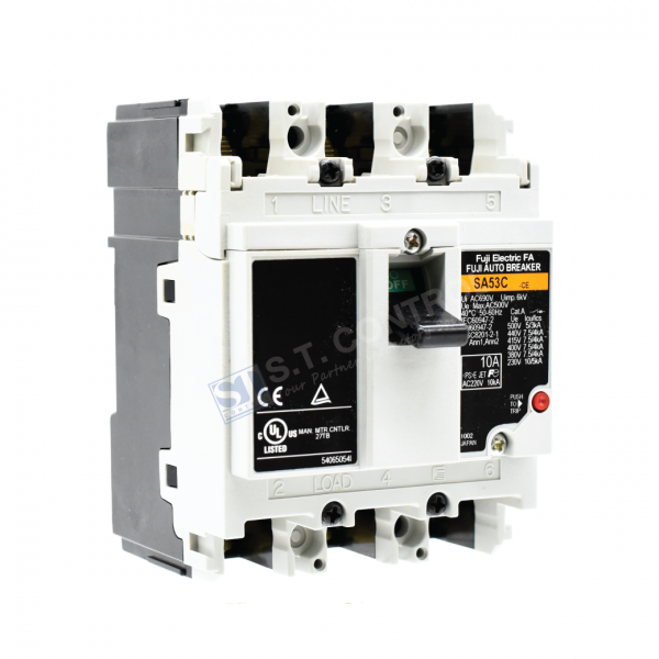 Molded Case Circuit Breakers : SA53C-CE-3P 010