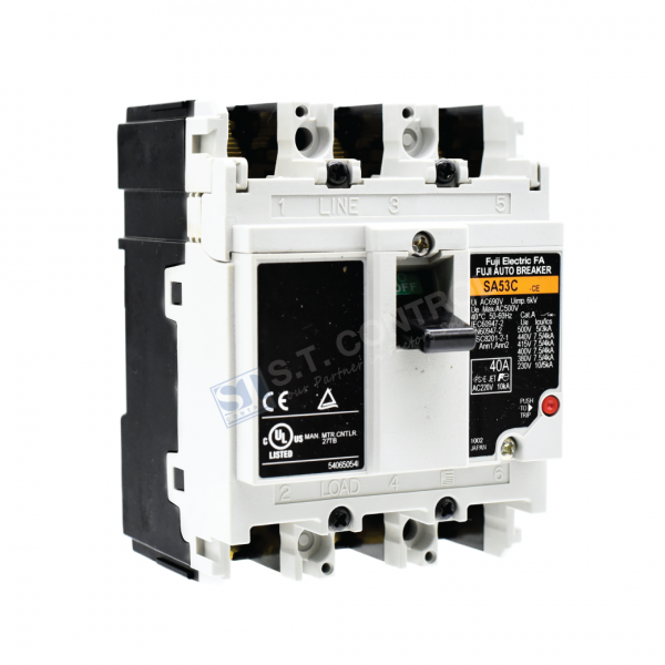 Molded Case Circuit Breakers : SA53C-CE-3P 040