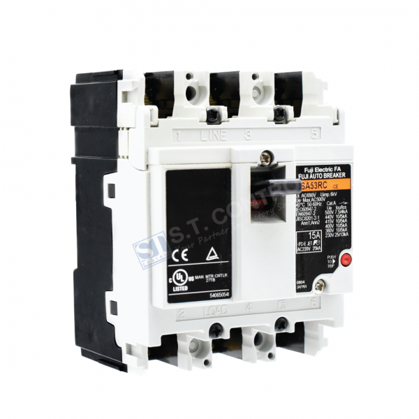 Molded Case Circuit Breakers : SA53RC-CE-3P 015
