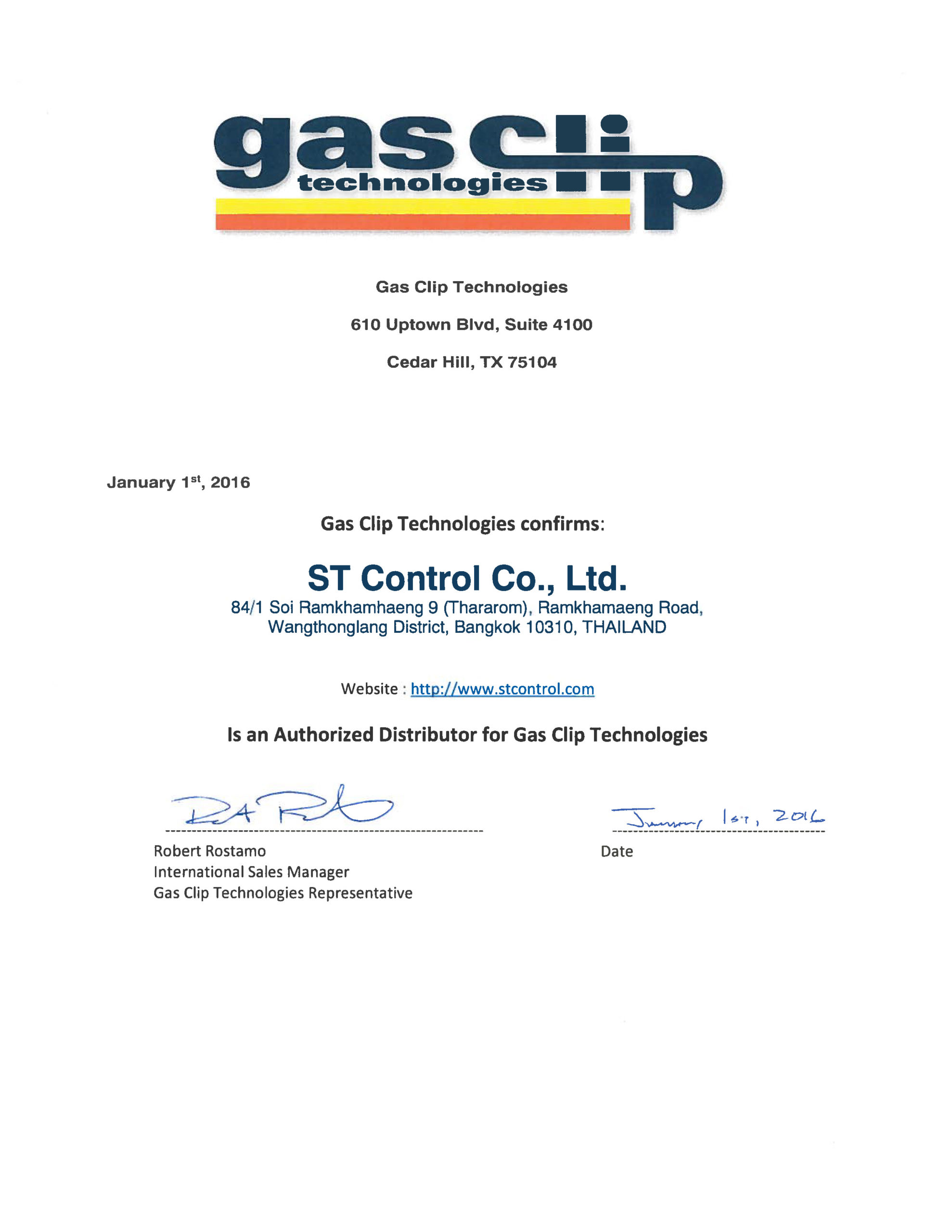 GAS CLIP ST Control Signed Dist. Letter scaled 1